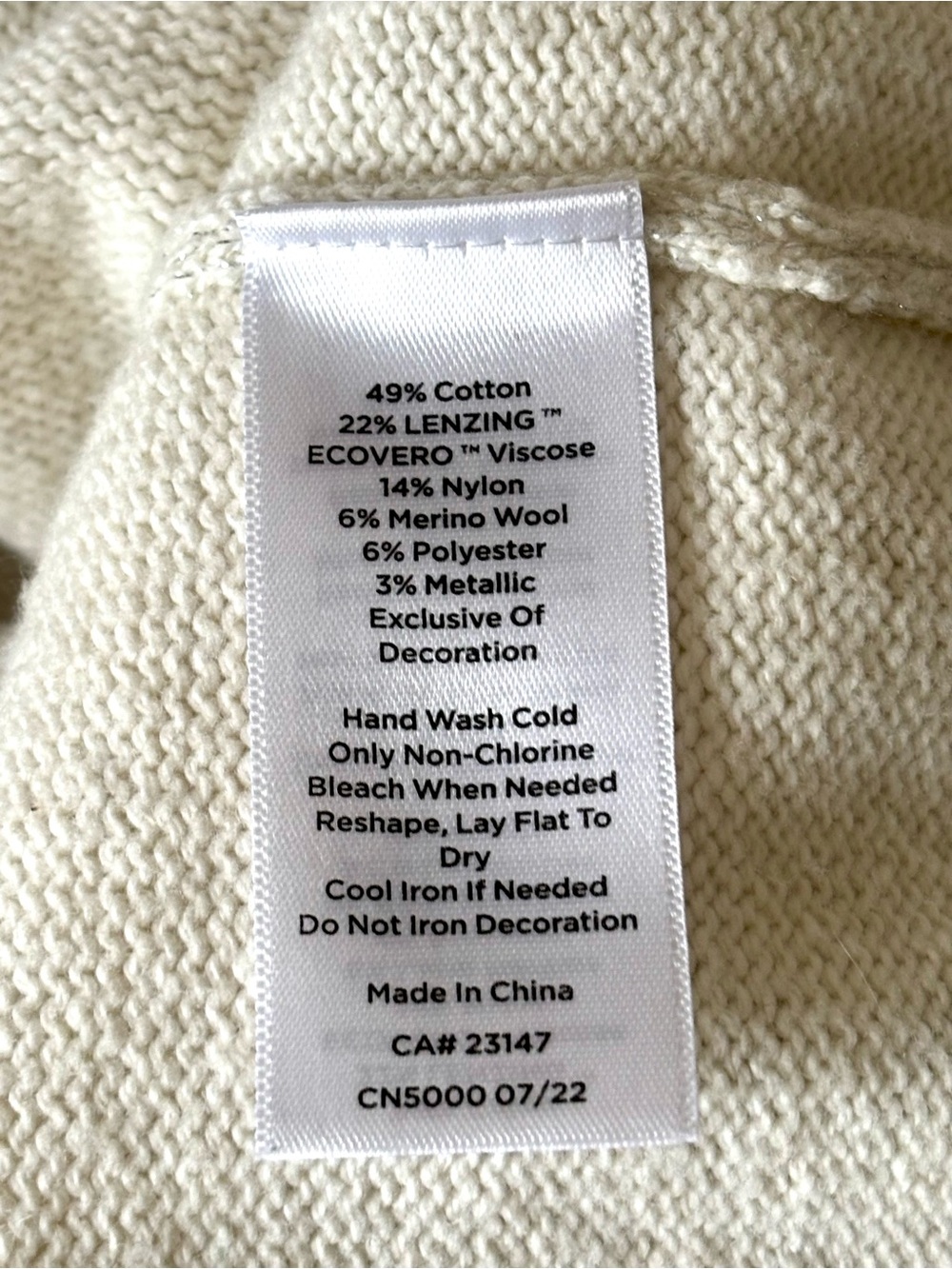 Talbots Celebrate Jupiter Crewneck Sweater Size XL - Picture 5 of 5